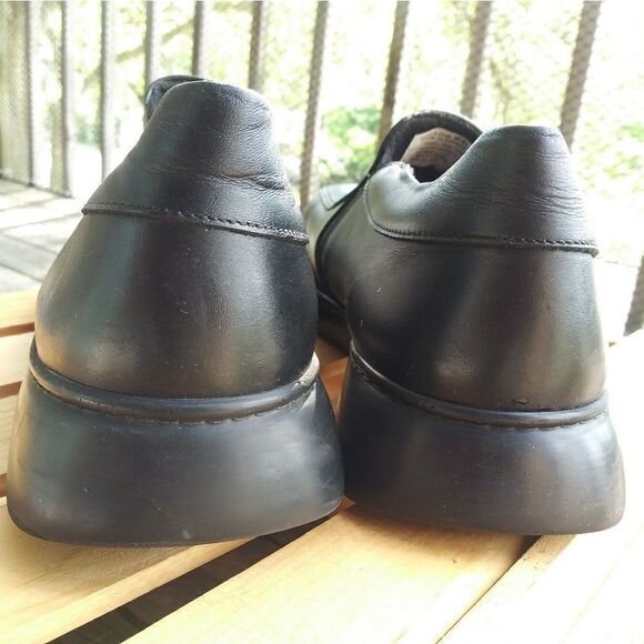 MELLOW WALK PATRICK STEEL TOE DRESS SHOES - BLACK - Picture 5 of 8